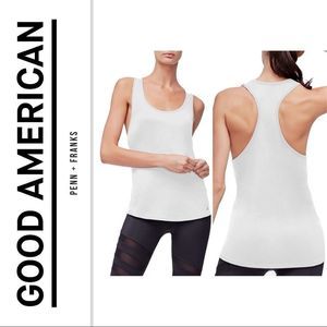 Good American Racer Tank Size 5 NWT